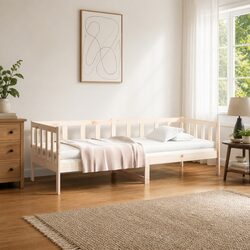 Reliable Wooden Day Bed Frame for Comfort and Utility