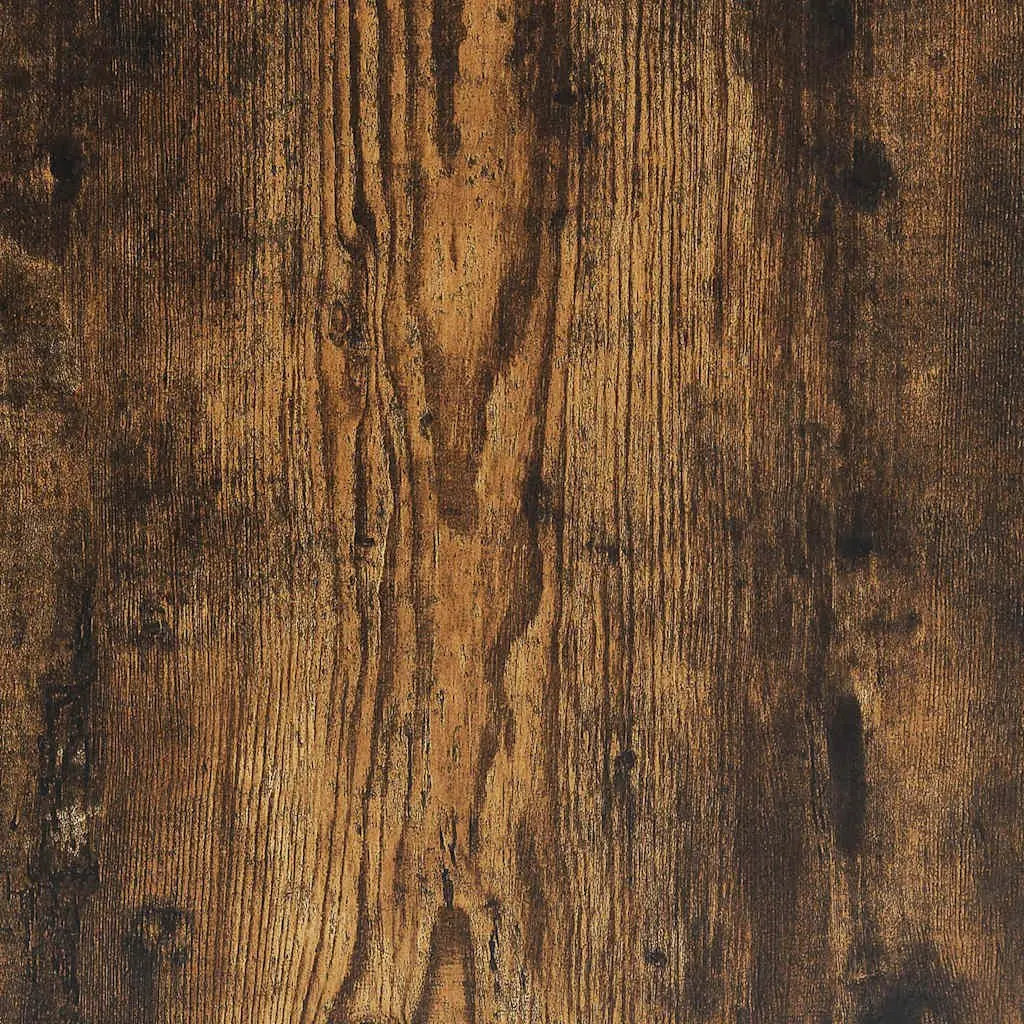 Dining Table Smoked Oak 140cm Engineered Wood Kitchen Furniture