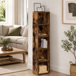 Smoked Oak CD Storage Cabinets - Practical Media Solutions