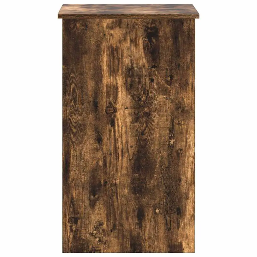 Office Desk Study Workstation 90x45x76 cm Brown Engineered Wood