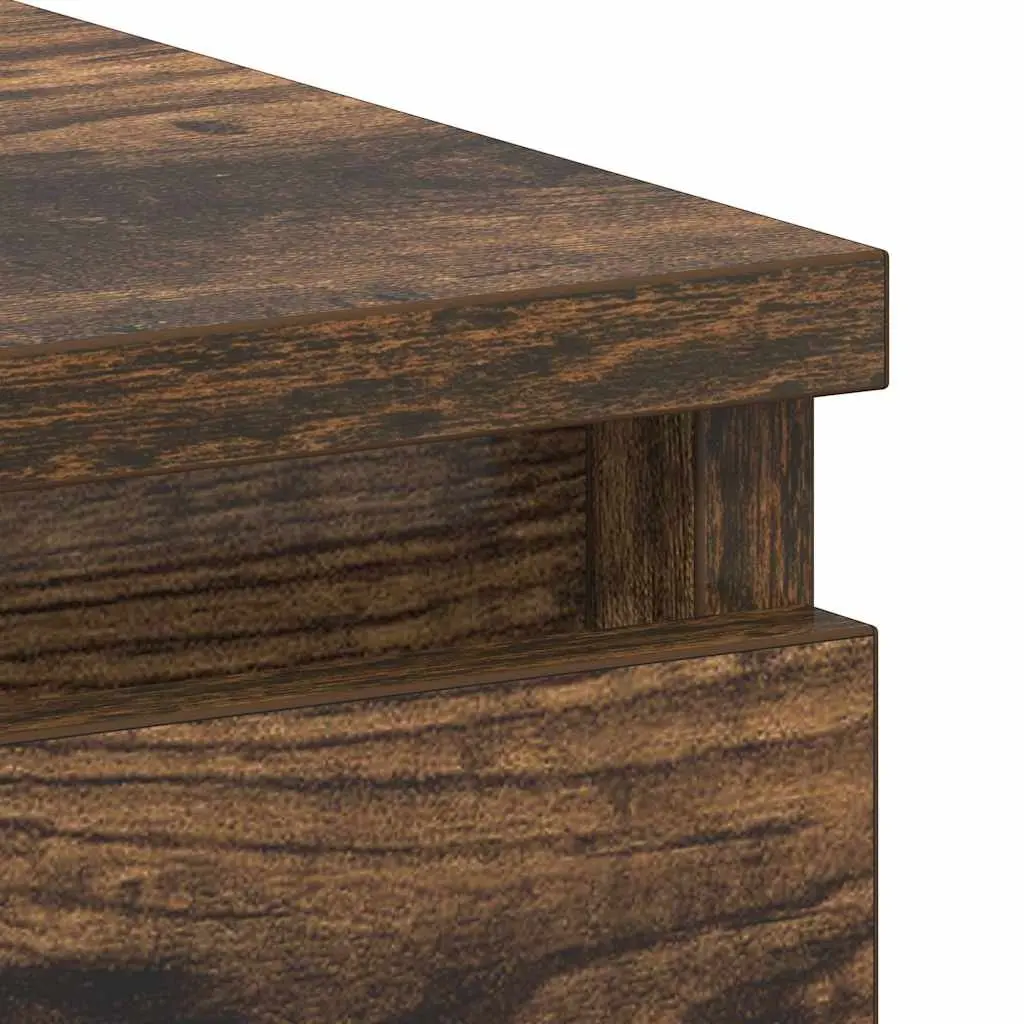 Office Desk Study Workstation 90x45x76 cm Brown Engineered Wood