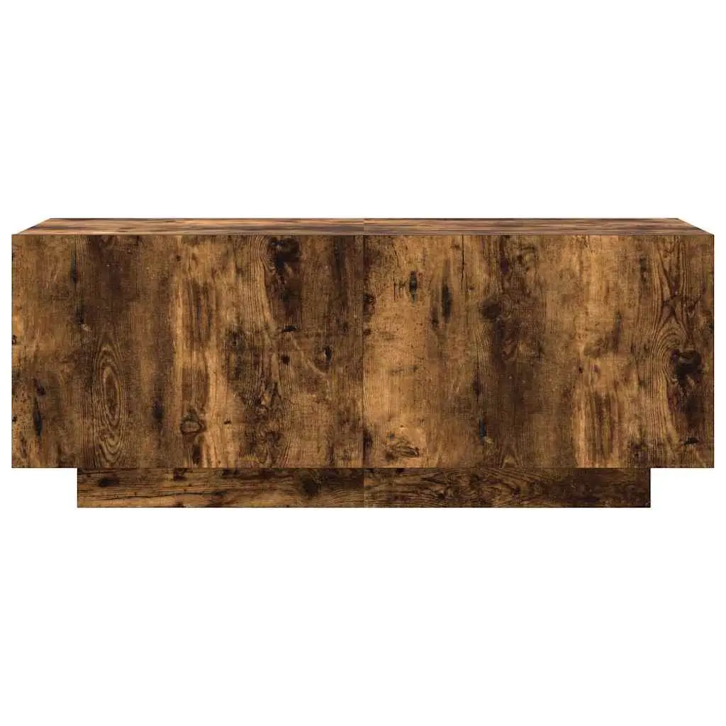TV Cabinet Media Storage Unit Engineered Wood Brown 100 x 35 x 40 cm