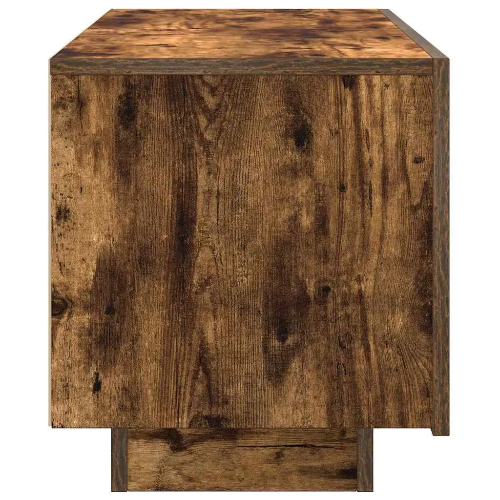 TV Cabinet Media Storage Unit Engineered Wood Brown 100 x 35 x 40 cm