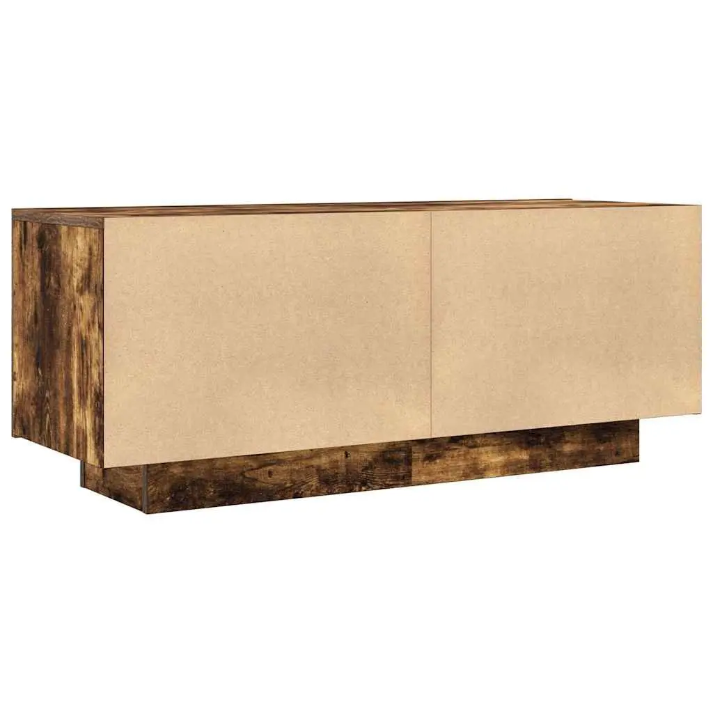 TV Cabinet Media Storage Unit Engineered Wood Brown 100 x 35 x 40 cm