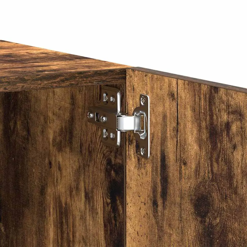 TV Cabinet Media Storage Unit Engineered Wood Brown 100 x 35 x 40 cm