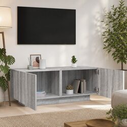 Reliable Grey Sonoma Engineered Wood TV Cabinet