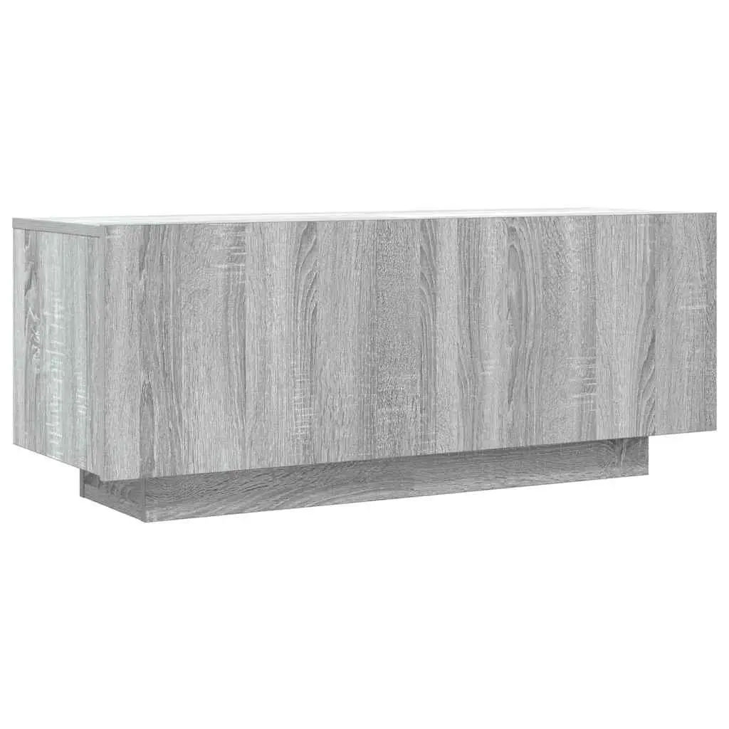 Grey Sonoma Engineered Wood TV Cabinet