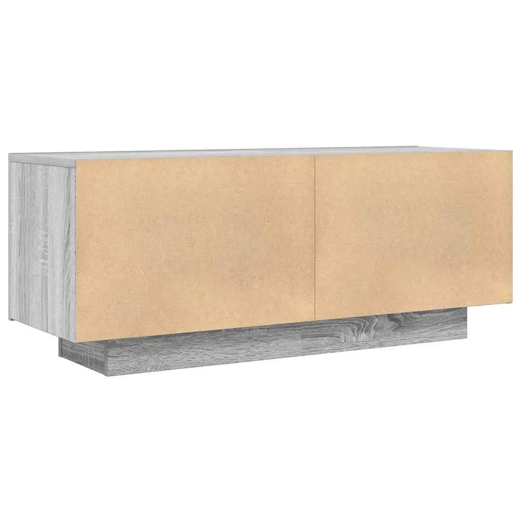 Grey Sonoma Engineered Wood TV Cabinet