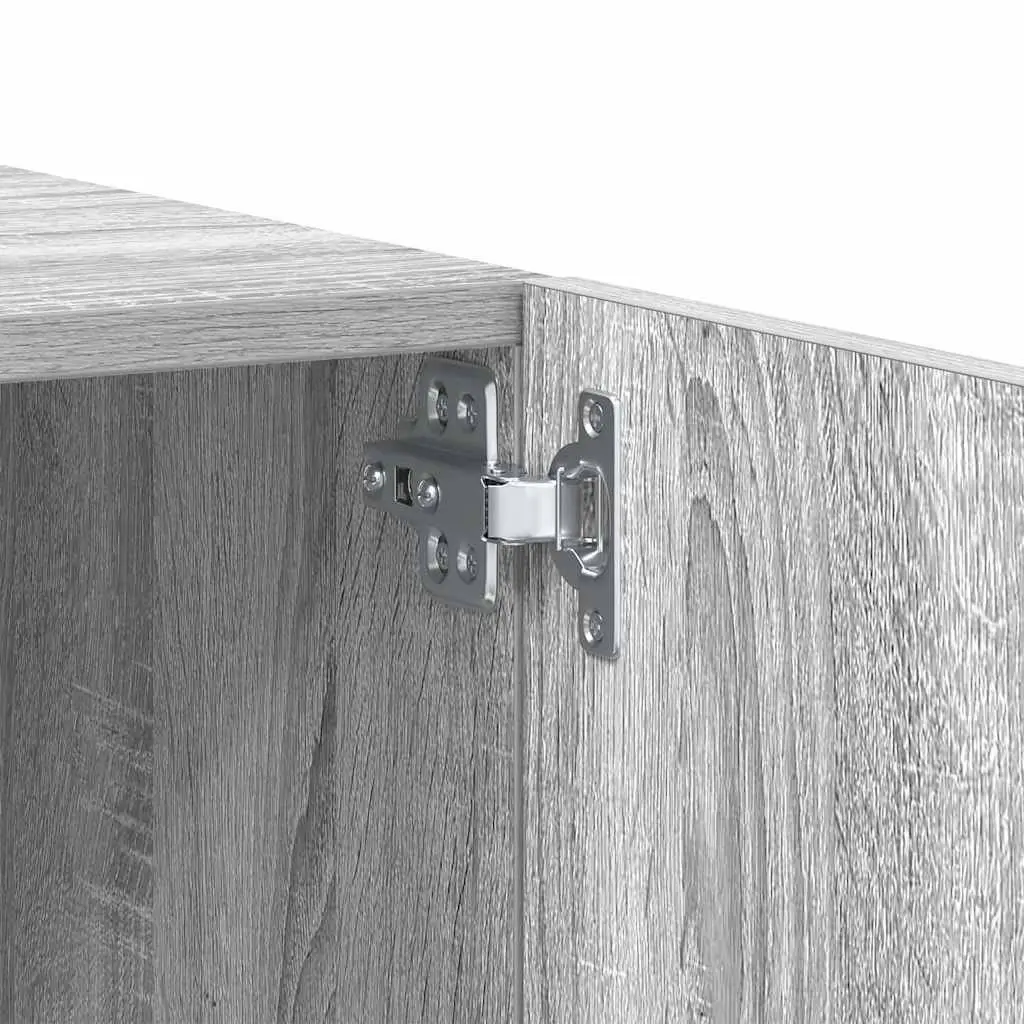 Grey Sonoma Engineered Wood TV Cabinet