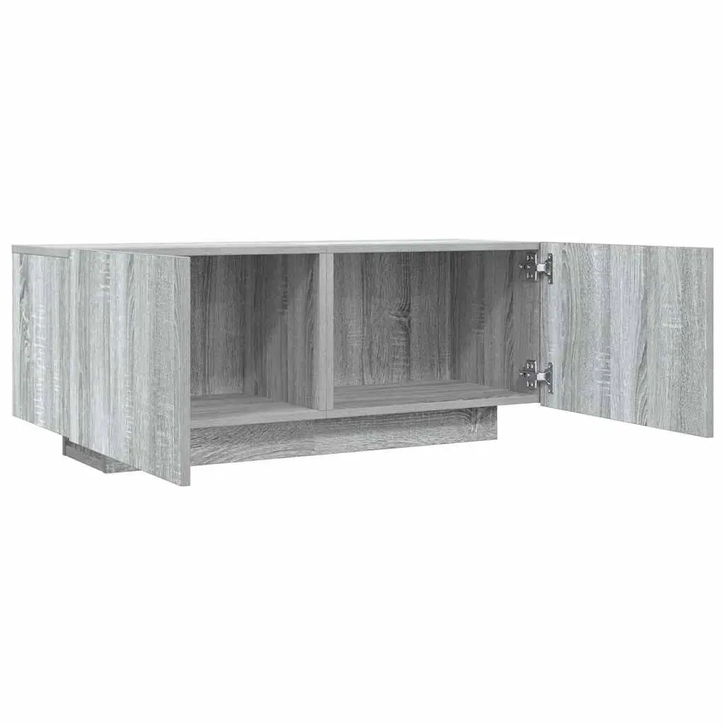 Grey Sonoma Engineered Wood TV Cabinet