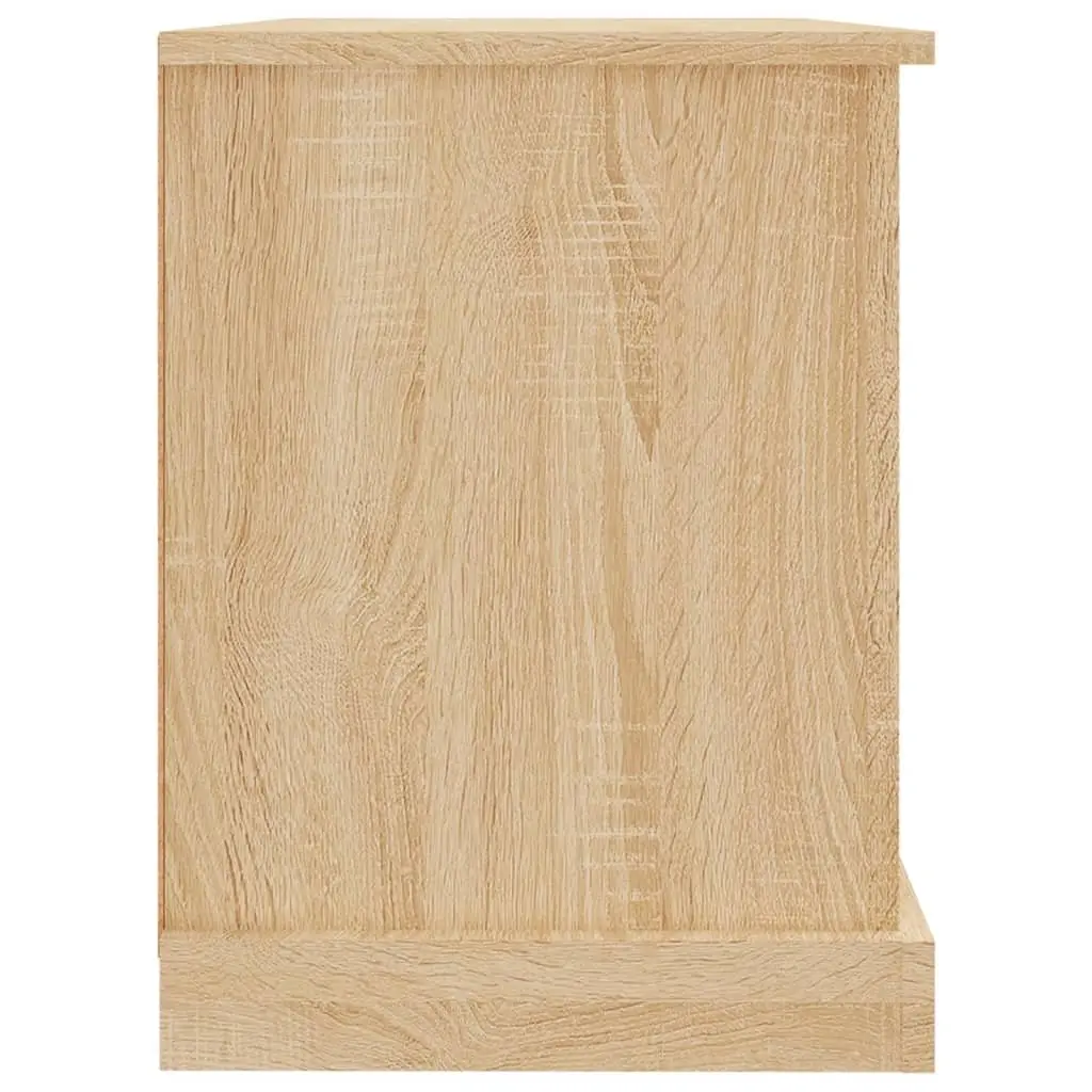TV Cabinet Sonoma Oak Brown 73x35.5x47.5 cm Engineered Wood Storage Unit