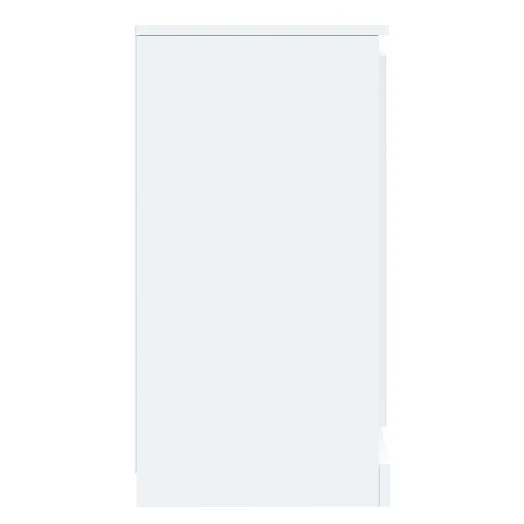 White Sideboard Storage Cabinet with Ample Space
