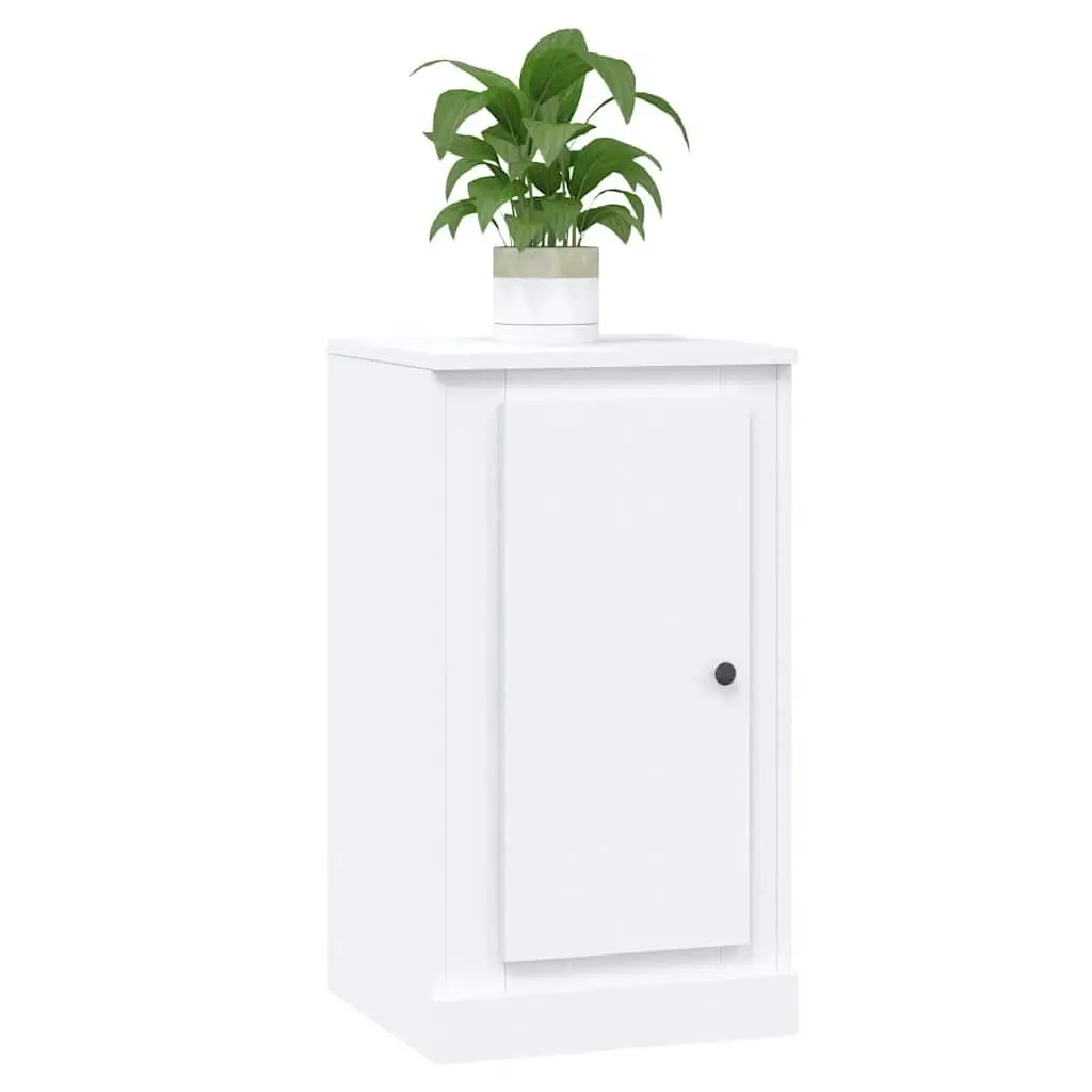 White Sideboard Storage Cabinet with Ample Space