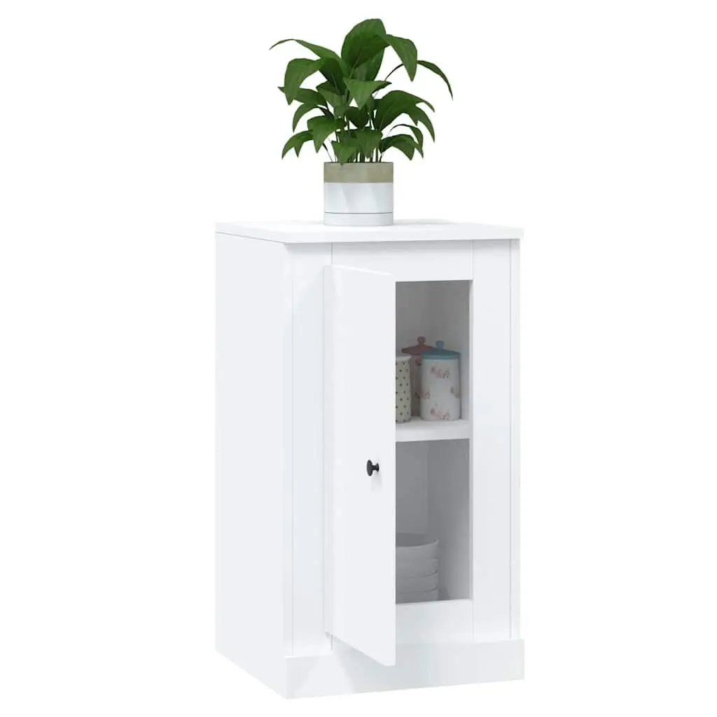 White Sideboard Storage Cabinet with Ample Space