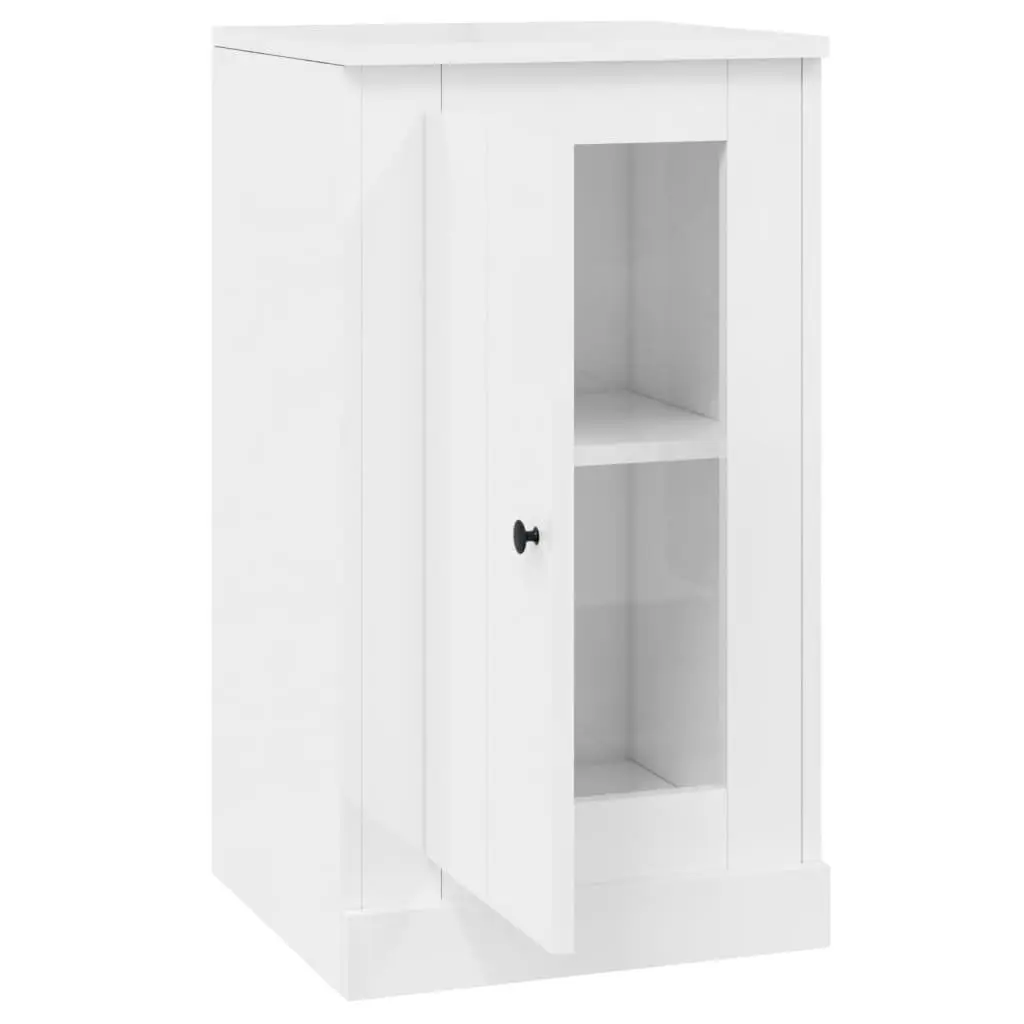 Sideboard with High Gloss Finish and Storage