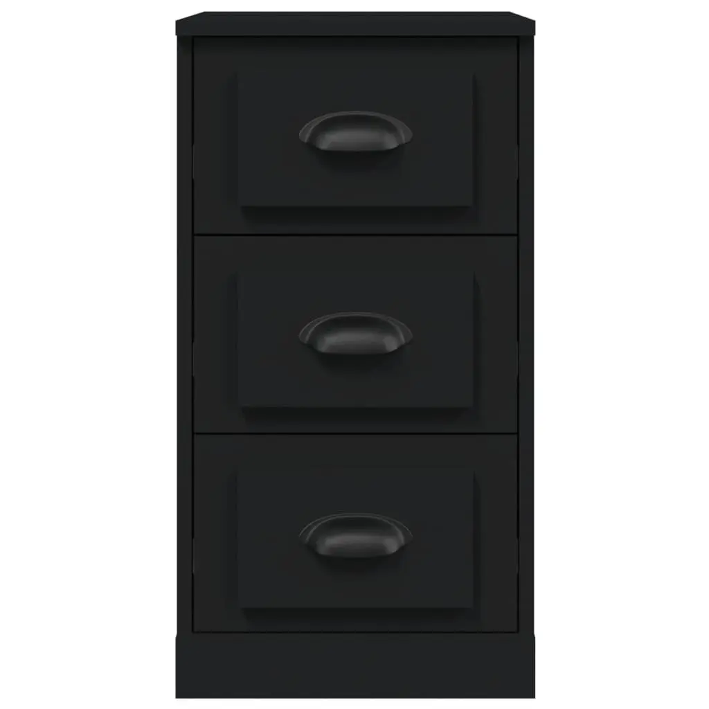 Black Sideboard with Ample Storage Capacity