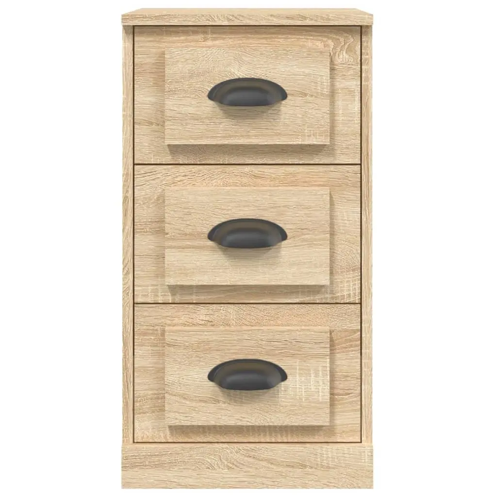 Brown Engineered Wood Sideboard Storage Unit