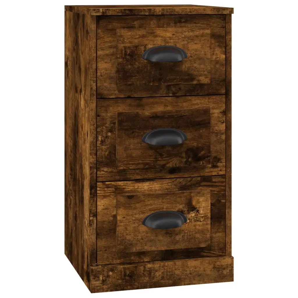 Sideboard Storage Cabinet Display Furniture 36x35.5x67.5cm Brown Engineered Wood