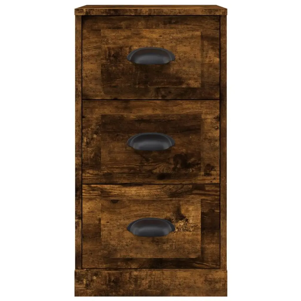 Sideboard Storage Cabinet Display Furniture 36x35.5x67.5cm Brown Engineered Wood