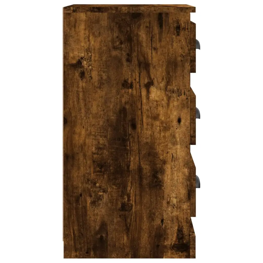 Sideboard Storage Cabinet Display Furniture 36x35.5x67.5cm Brown Engineered Wood
