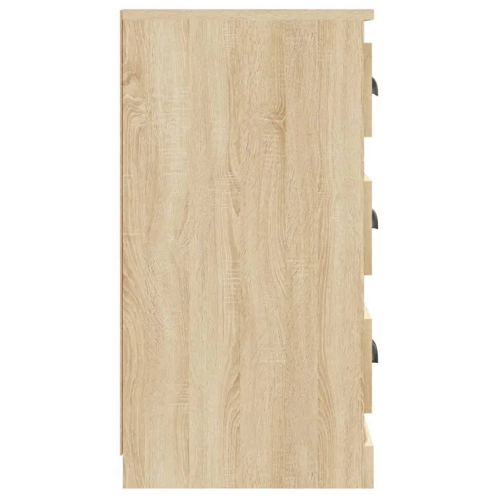 Sideboard Engineered Wood Brown Storage Cabinet Cupboard Furniture