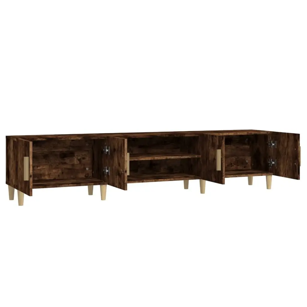 TV Cabinet Storage Engineered Wood 180x31.5x40cm Brown