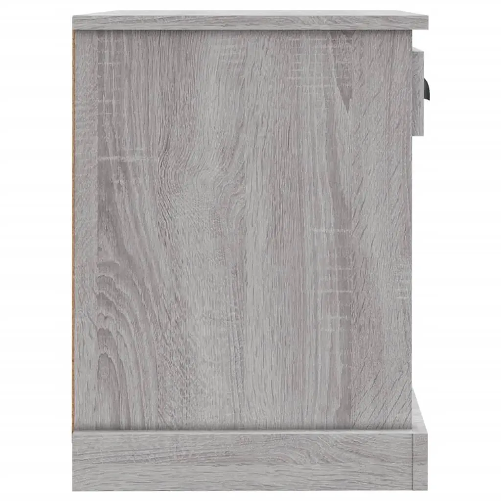 Bedside Cabinets Drawer Storage Compartments 43x36x50 cm Grey Sonoma 2 Piece