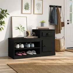 Reliable Black Shoe Cabinet - Practical and Stylish