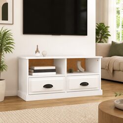 Quality White TV Cabinet: Practical and Stylish