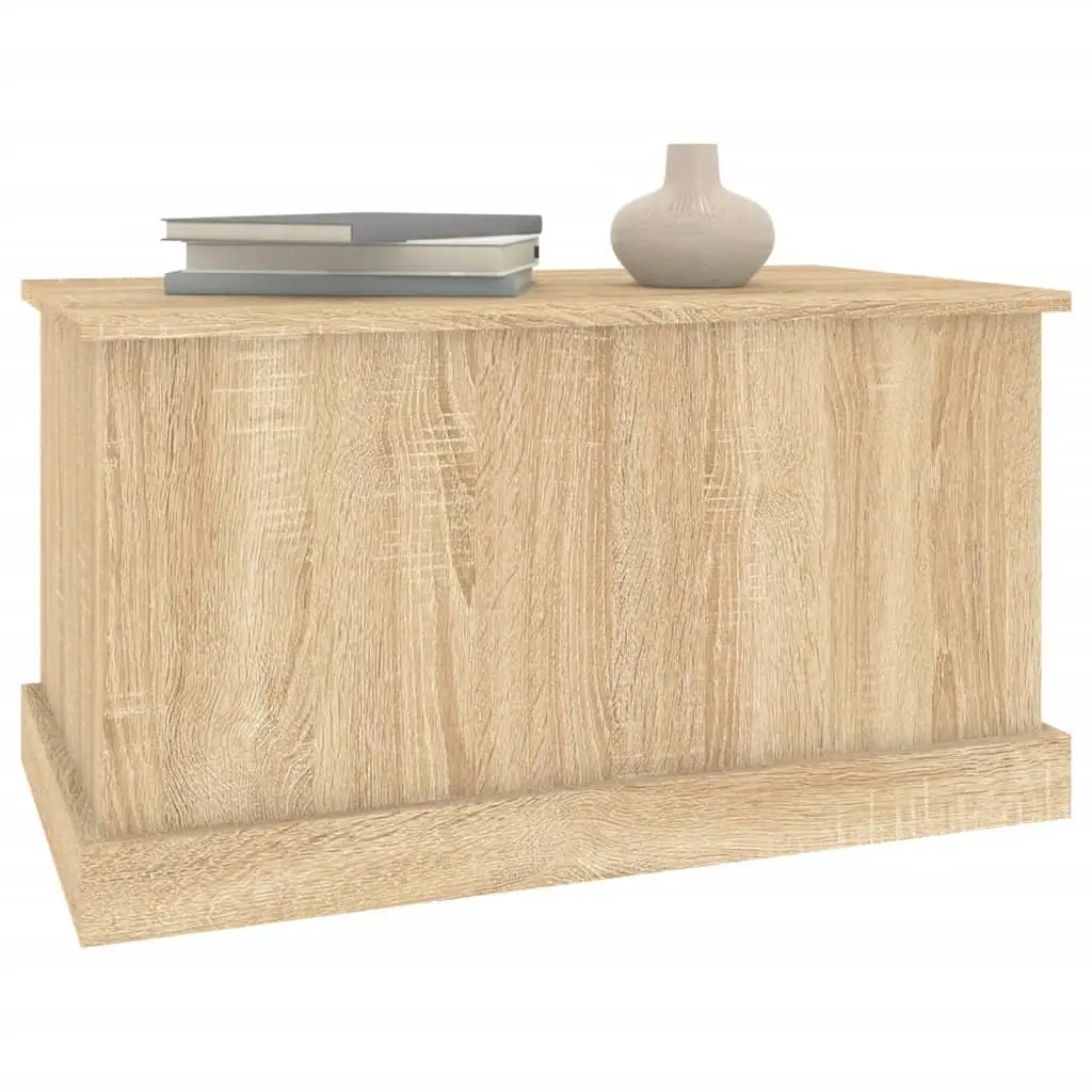 Engineered Wood Storage Box Brown 70x40x38cm Living Room Organizer Chest