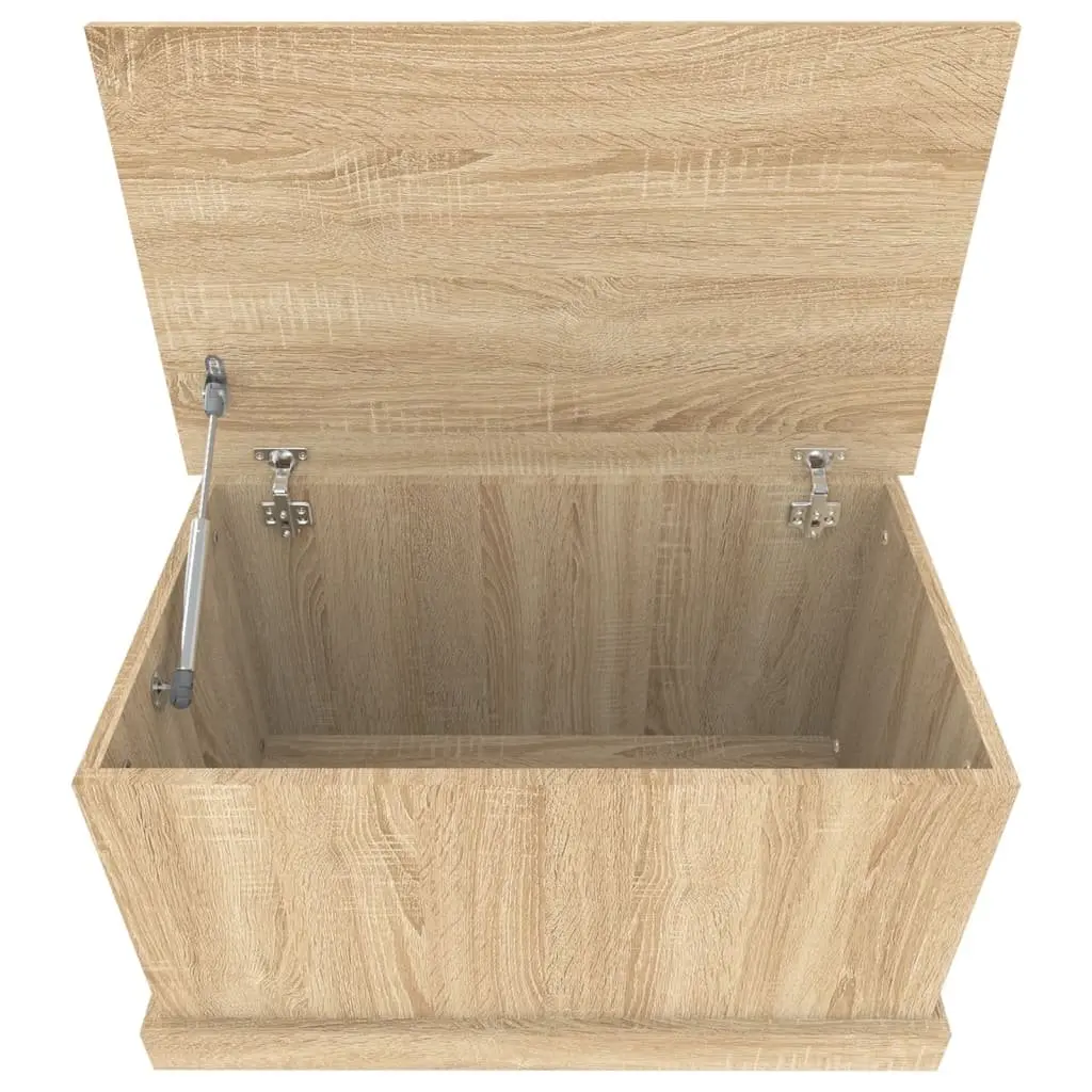 Engineered Wood Storage Box Brown 70x40x38cm Living Room Organizer Chest