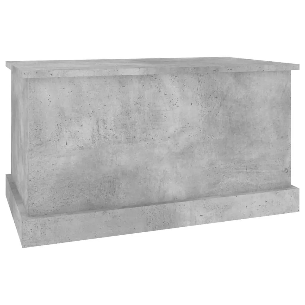Storage Box Organiser 70x40x38 cm Grey Engineered Wood Chest