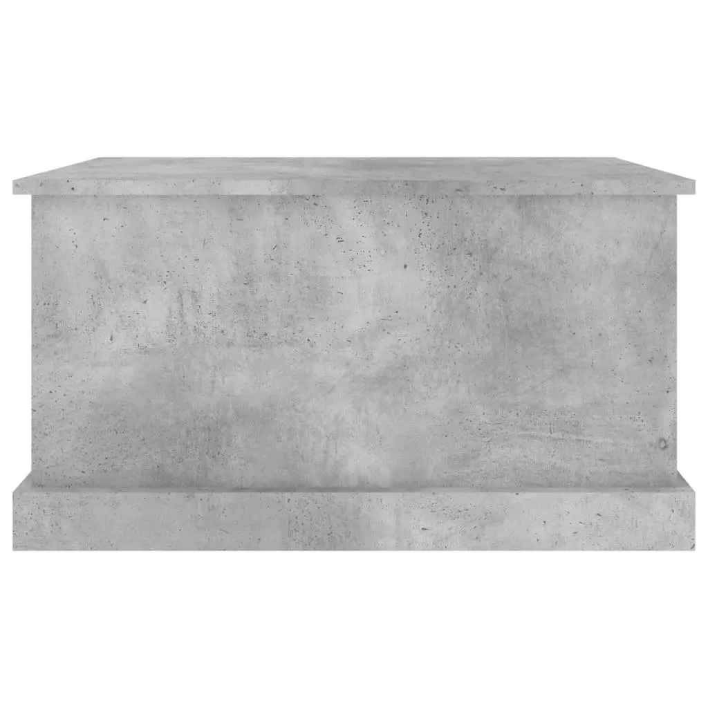 Storage Box Organiser 70x40x38 cm Grey Engineered Wood Chest