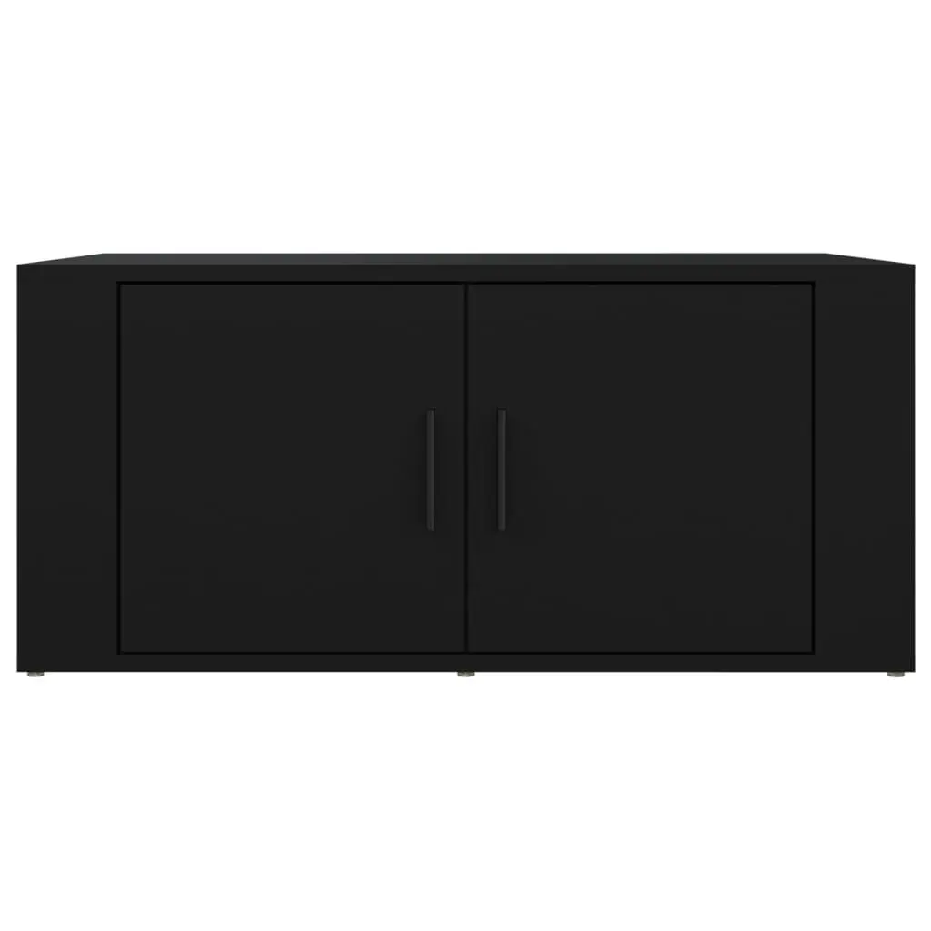 Black Coffee Table with Smart Storage