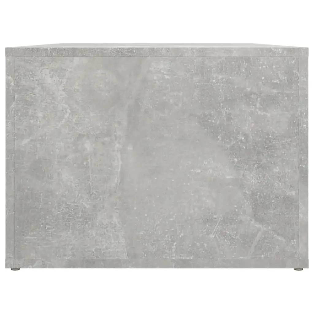 Grey Engineered Wood Coffee Table with Storage