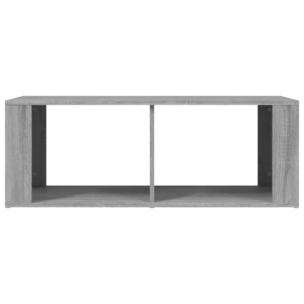 Coffee Table Modern Storage 100x50x36 cm Grey