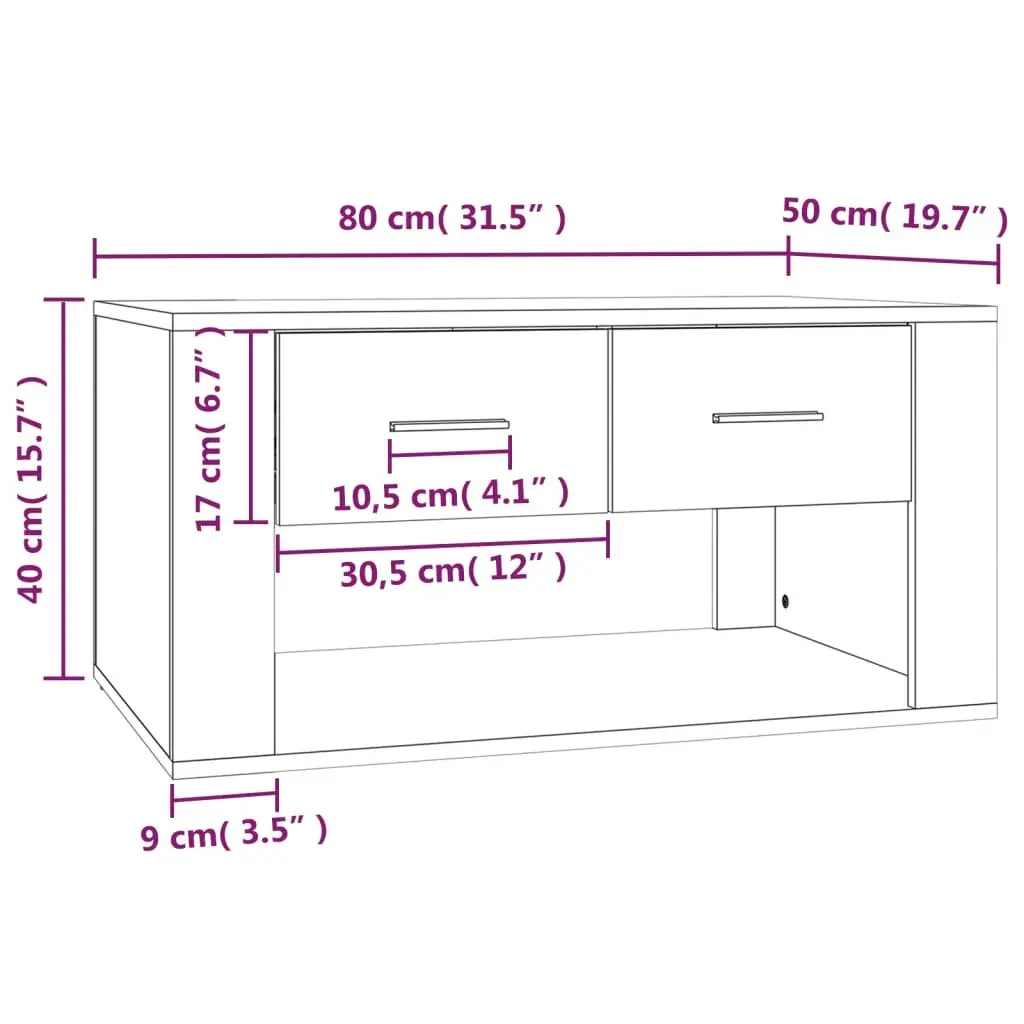 Coffee Table with Ample Storage Space