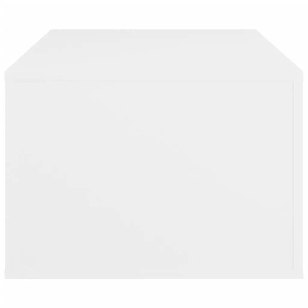 White Coffee Table with Storage Solutions