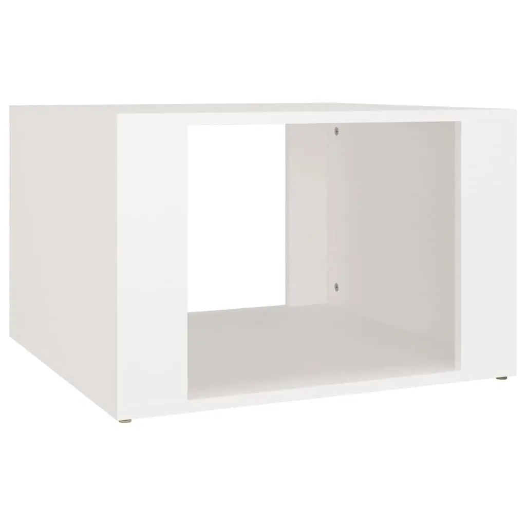 Bedside Table White Storage Nightstand Side Table Bedroom Furniture