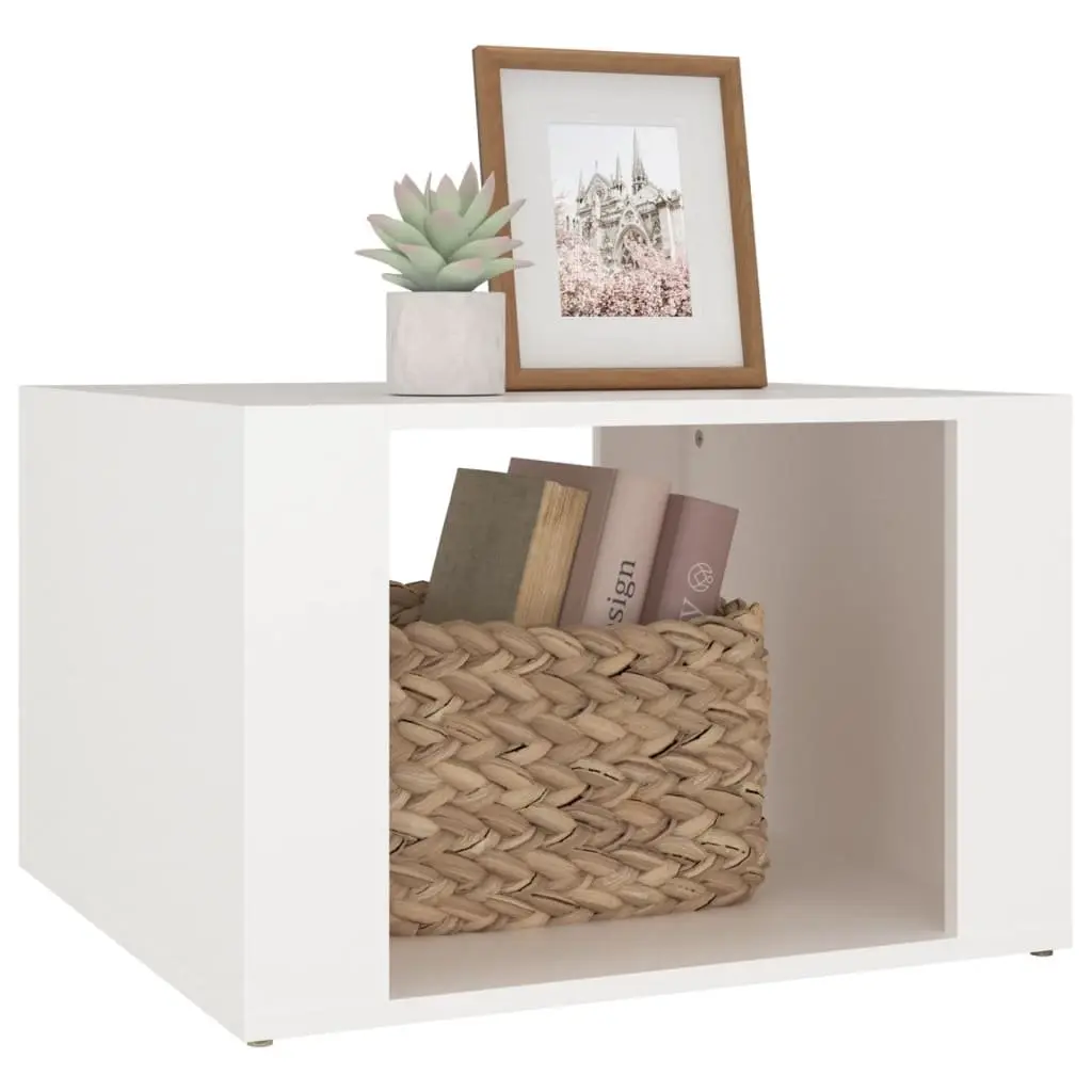 Bedside Table White Storage Nightstand Side Table Bedroom Furniture