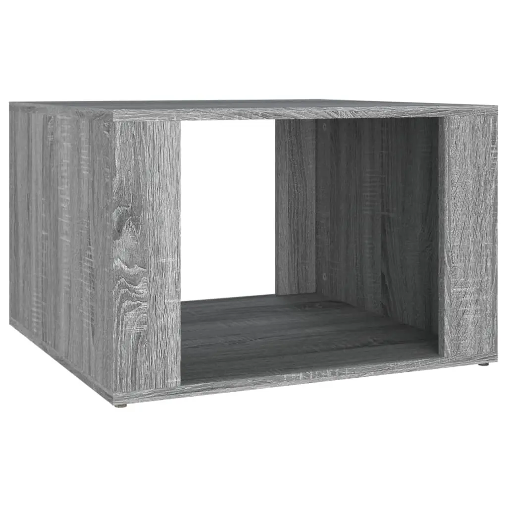 Grey Bedside Table with Ample Storage