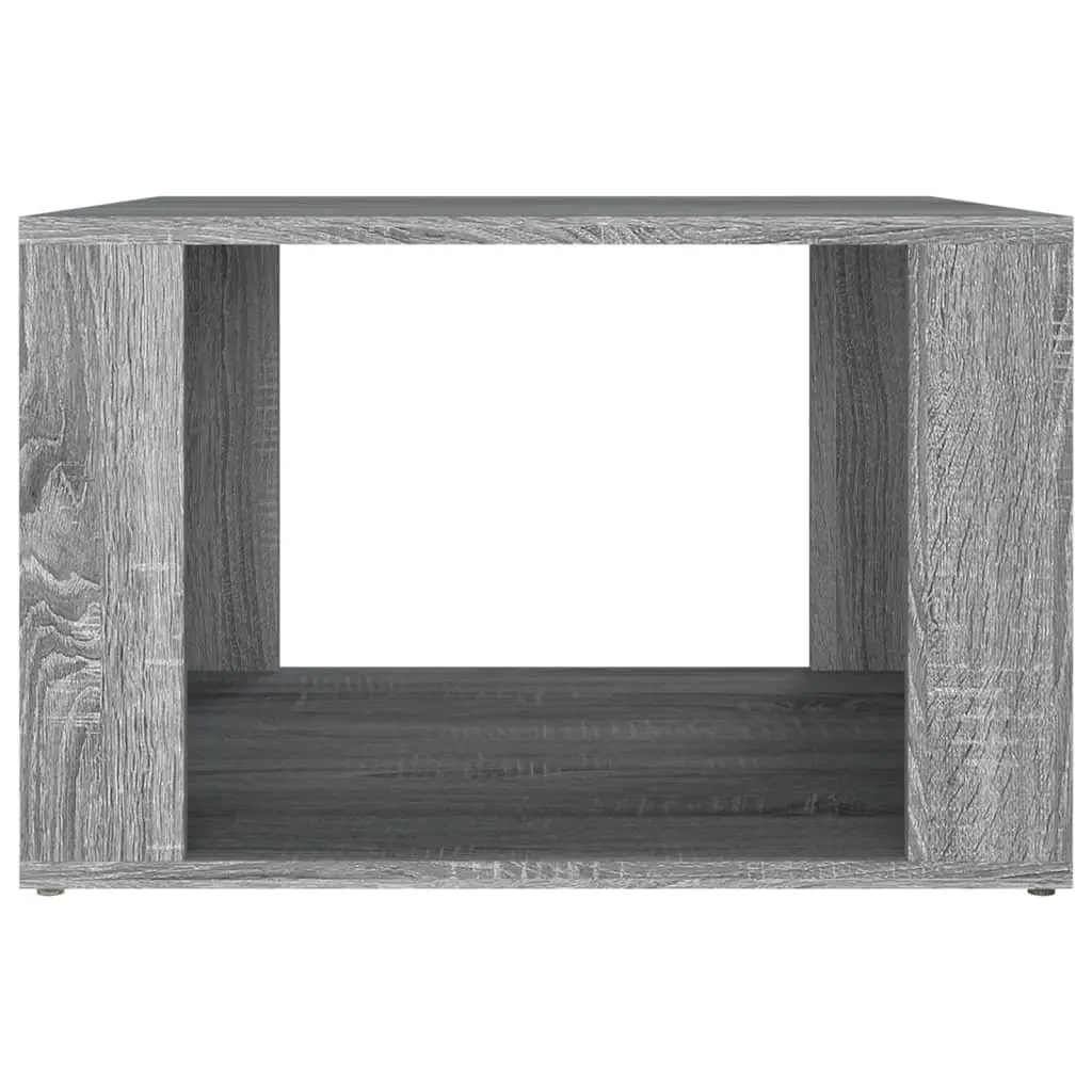 Grey Bedside Table with Ample Storage
