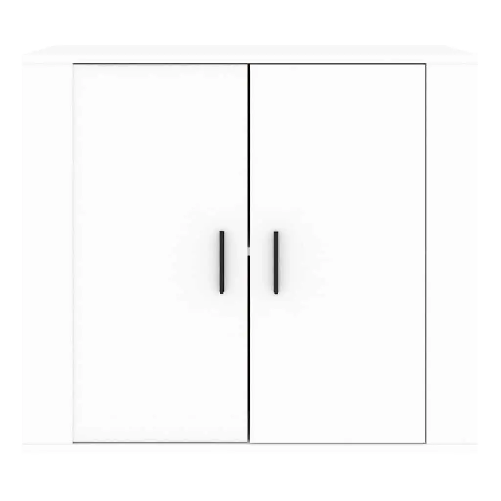 Sideboard Storage Cabinet 80x33x70 cm Engineered Wood White