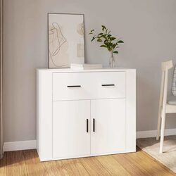 Warm White Sideboard 80x33x70 cm - Practical and Functional