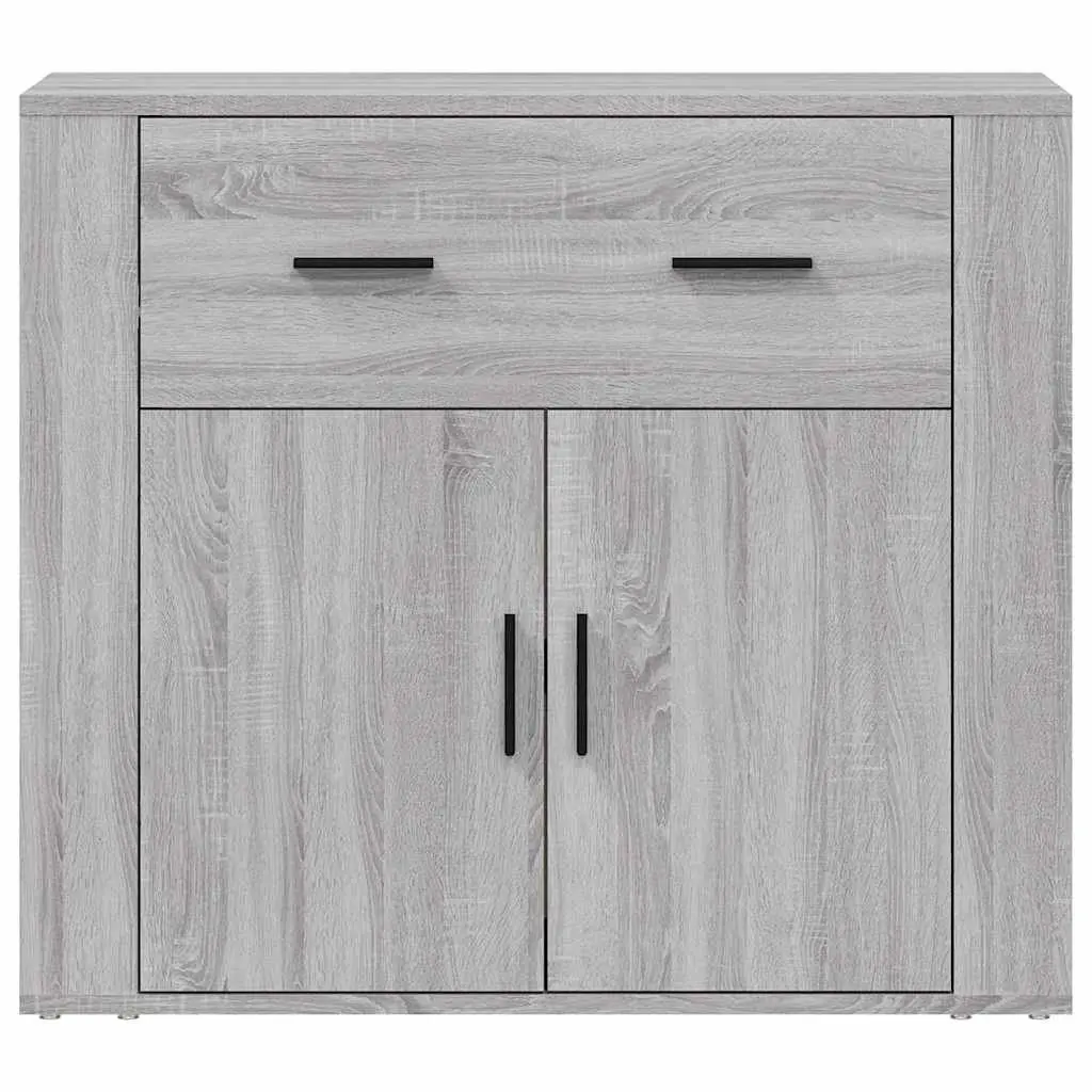 Grey Sideboard Storage Cabinet with Ample Space