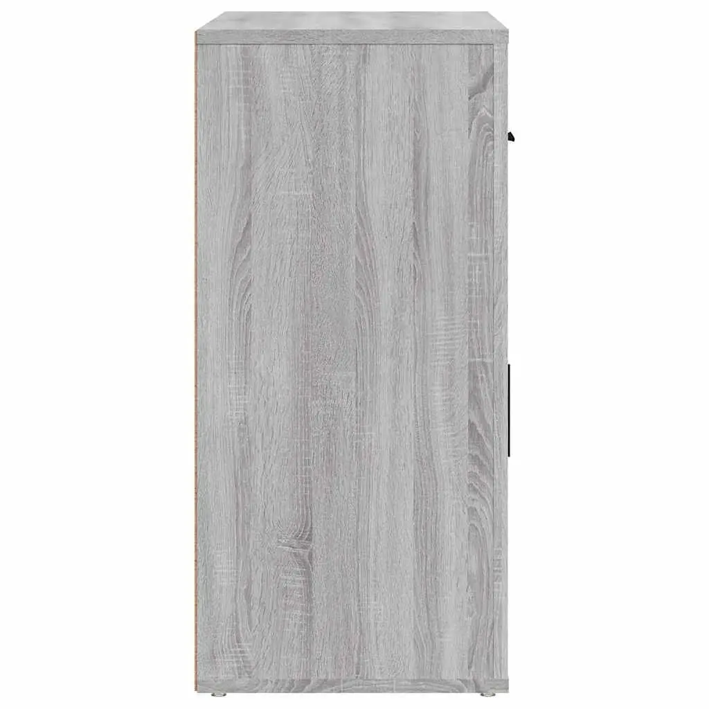 Grey Sideboard Storage Cabinet with Ample Space