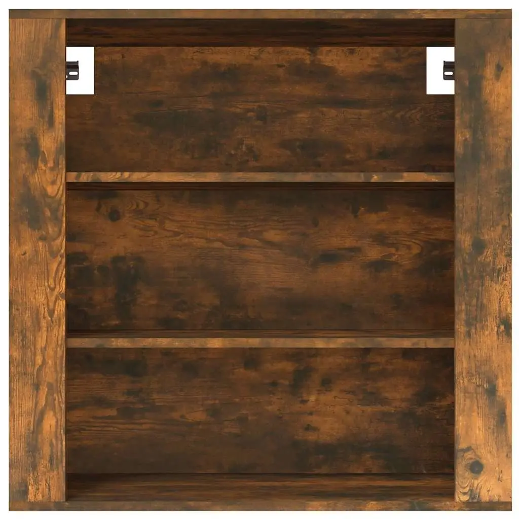 Wall Cabinet in Brown Engineered Wood
