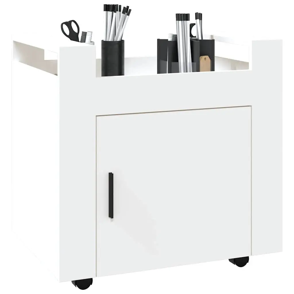Mobile Storage Trolley for Office Supplies