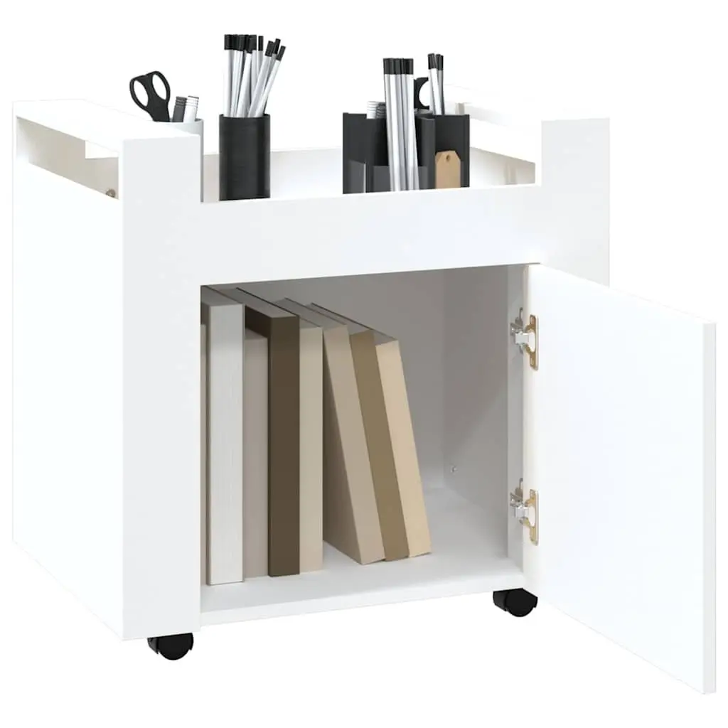 Mobile Storage Trolley for Office Supplies