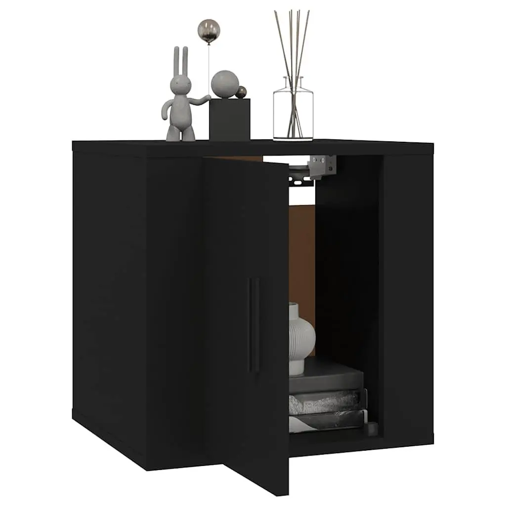 Black Storage Cabinet for TVs and More